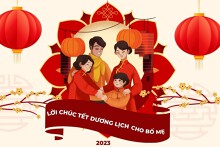 30 lời chúc Tết Dương lịch 2023 hay và ý nghĩa cho bố mẹ, vợ và bạn bè