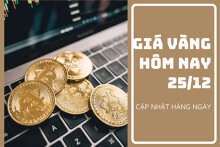 Giá vàng hôm nay 25/12: Vàng SJC giảm 180.000 - 200.000 đồng/lượng trong tuần qua