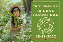 Tử vi ngày mai của 12 cung hoàng đạo 28/12/2022: Cự Giải tài lộc ổn định, Bạch Dương sự nghiệp như ý
