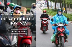 Dự báo thời tiết hôm nay 25/12/2022: Hà Nội trời rét 11 độ, Đà Nẵng sáng có mưa, TP HCM trưa chiều trời hanh khô