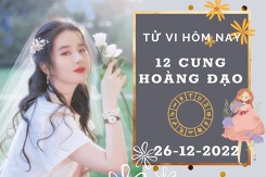 Tử vi hôm nay của 12 cung hoàng đạo ngày 26/12/2022: Xử Nữ tài lộc bình ổn, Bọ Cạp công việc khởi sắc