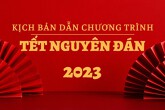 5 mẫu kịch bản dẫn chương trình Tết Nguyên đán ấn tượng và chi tiết nhất 2023