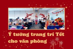 10 ý tưởng trang trí Tết cho văn phòng đẹp mắt, sáng tạo năm 2023