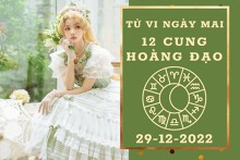 Tử vi ngày mai của 12 cung hoàng đạo 29/12/2022: Bảo Bình tài lộc trung bình, Song Ngư tình cảm rạn nứt