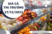 Giá cả thị trường hôm nay 27/12/2022: Hoa quả có giá phải chăng tại Bách Hóa Xanh
