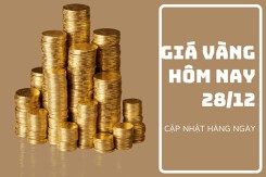 Giá vàng hôm nay 28/12: Điều chỉnh tăng từ 50.000 đồng/lượng đến 300.000 đồng/lượng