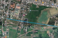 Đường sẽ mở ở xã Diên Phước, huyện Diên Khánh, tỉnh Khánh Hòa