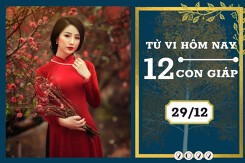 Tử vi hàng ngày hôm nay của 12 con giáp 29/12/2022: Thìn tài lộc không được tốt, Sửu tình duyên hoài hòa