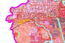 Bản đồ quy hoạch sử dụng đất xã Vĩnh Trung, TP Nha Trang, tỉnh Khánh Hòa