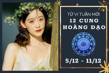 Tử vi tuần mới của 12 cung hoàng đạo từ 5/12 đến 11/12: Song tử tình cảm kém sắc, Bảo Bình tài lộc không cân bằng