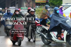 Dự báo thời tiết hôm nay 31/12/2022: Hà Nội rét đậm 10 độ, Đà Nẵng vẫn mưa, TP HCM sáng lạnh, chiều nắng ấm