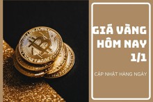 Giá vàng hôm nay 1/1: Vàng SJC giao dịch quanh ngưỡng 66,8 triệu đồng/lượng