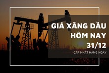 Giá xăng dầu hôm nay 31/12: Đảo chiều, giá dầu tăng trên 1%