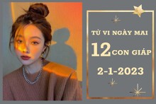 Tử vi ngày mai của 12 con giáp 2/1/2023: Mão tài lộc tấn tới, Ngọ tình yêu như ý