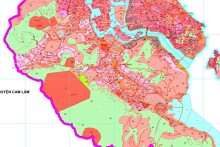 Bản đồ quy hoạch sử dụng đất xã Phước Đồng, TP Nha Trang, tỉnh Khánh Hòa