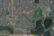 Kế hoạch sử dụng đất phường Thịnh Liệt, Hoàng Mai, Hà Nội năm 2022: Xây dựng tuyến đường 2,5, đoạn từ đầm Hồng đến Quốc lộ 1A