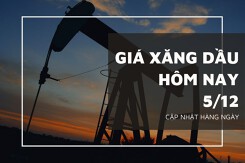 Giá xăng dầu hôm nay 5/12: Đi ngang trên sàn Tokyo