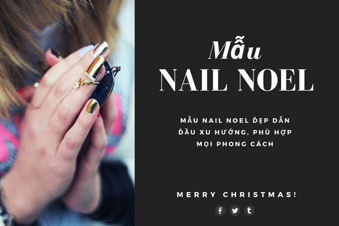 Tổng hợp những mẫu nail Noel đẹp nhất năm 2022