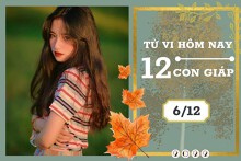 Tử vi hàng ngày hôm nay của 12 con giáp 6/12/2022: Hợi tài lộc kém may mắn, Thìn tình duyên gắn kết
