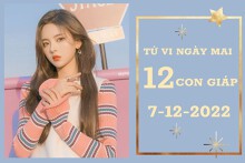 Tử vi ngày mai của 12 con giáp 7/12/2022: Thân tài lộc bất ổn, Sửu tình cảm kém sắc