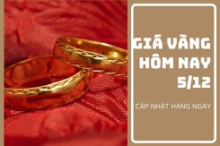 Giá vàng hôm nay 5/12: Biến động trái chiều không quá 100.000 đồng/lượng phiên đầu tuần
