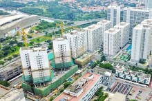 Thị trường căn hộ TP HCM và vùng phụ cận tiếp tục suy giảm