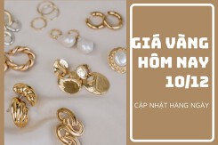 Giá vàng hôm nay 10/12: Đồng loạt đứng yên trong phiên giao dịch cuối tuần