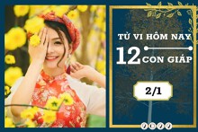 Tử vi hàng ngày hôm nay của 12 con giáp 2/1/2023: Thân tài lộc trầm lắng, Tỵ tình duyên muộn phiền