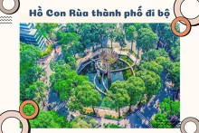 Khu Hồ Con Rùa chính thức trở thành phố đi bộ