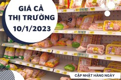 Giá cả thị trường hôm nay 10/1/2023: Thịt gà các loại được giảm giá tại Bách Hóa Xanh