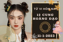 Tử vi hôm nay của 12 cung hoàng đạo ngày 11/1/2023: Cự Giải công việc rắc rối, Song Ngư tài lộc hao hụt
