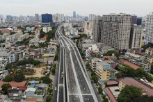 Thông xe vành đai 2 trên cao đoạn Ngã Tư Sở - cầu Vĩnh Tuy