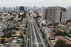 Thông xe vành đai 2 trên cao đoạn Ngã Tư Sở - cầu Vĩnh Tuy