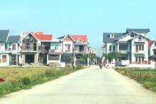 Huyện Nông Cống, Thanh Hóa đấu giá 10 lô đất biệt thự, khởi điểm từ 1,6 tỷ đồng/lô