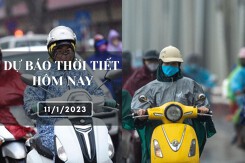 Dự báo thời tiết hôm nay 11/1/2023: Hà Nội mưa nhỏ và sương mù, Đà Nẵng và TP HCM đều có mưa rào và dông