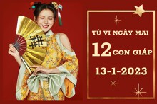 Tử vi ngày mai của 12 con giáp 13/1/2023: Mùi tài lộc có họa, Mão công việc thăng tiến