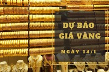 Dự báo giá vàng 14/1: Tăng thêm trong phiên cuối tuần?