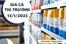 Giá cả thị trường hôm nay 13/1/2023: Thịt heo, bò và gà giảm giá tại các siêu thị