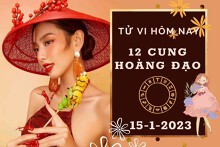 Tử vi hôm nay của 12 cung hoàng đạo ngày 15/1/2023: Kim Ngưu công việc như ý, Ma Kết tài lộc kém sắc