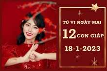 Tử vi ngày mai của 12 con giáp 18/1/2023: Tý tài lộc tiến tới, Ngọ cải vận tình duyên