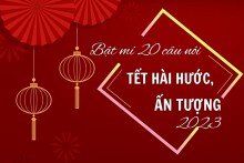 Bật mí 20 câu nói Tết hài hước, ấn tượng năm 2023