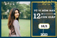Tử vi hàng ngày hôm nay của 12 con giáp 18/1/2023: Sửu tài lộc thuận lợi, Dậu tình duyên kém sắc