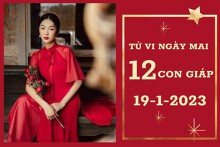 Tử vi ngày mai của 12 con giáp 19/1/2023: Dần tài lộc hao hụt, Thân sự nghiệp suôn sẻ