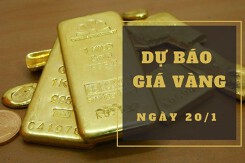Dự báo giá vàng 20/1: Có thể tiếp tục tăng?