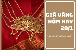 Giá vàng hôm nay 20/1: Biến động nhẹ sau khi phá vỡ chuỗi giảm