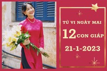 Tử vi ngày mai của 12 con giáp 21/1/2023: Thìn tài lộc dồi dào, Tuất công việc trì trệ