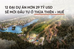 12 đại dự án hơn 29 tỷ USD sẽ mời đầu tư ở Thừa Thiên - Huế