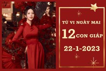 Tử vi ngày mai của 12 con giáp 22/1/2023: Mùi tài lộc vượng vận, Hợi tình yêu bấp bênh
