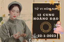 Tử vi hôm nay của 12 cung hoàng đạo ngày 22/1/2023: Song Tử tình cảm trái ngang, Bảo Bình tài lộc vượng phát