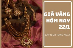 Giá vàng hôm nay 22/1: Vàng SJC điều chỉnh cao nhất 500.000 đồng/lượng trong tuần qua